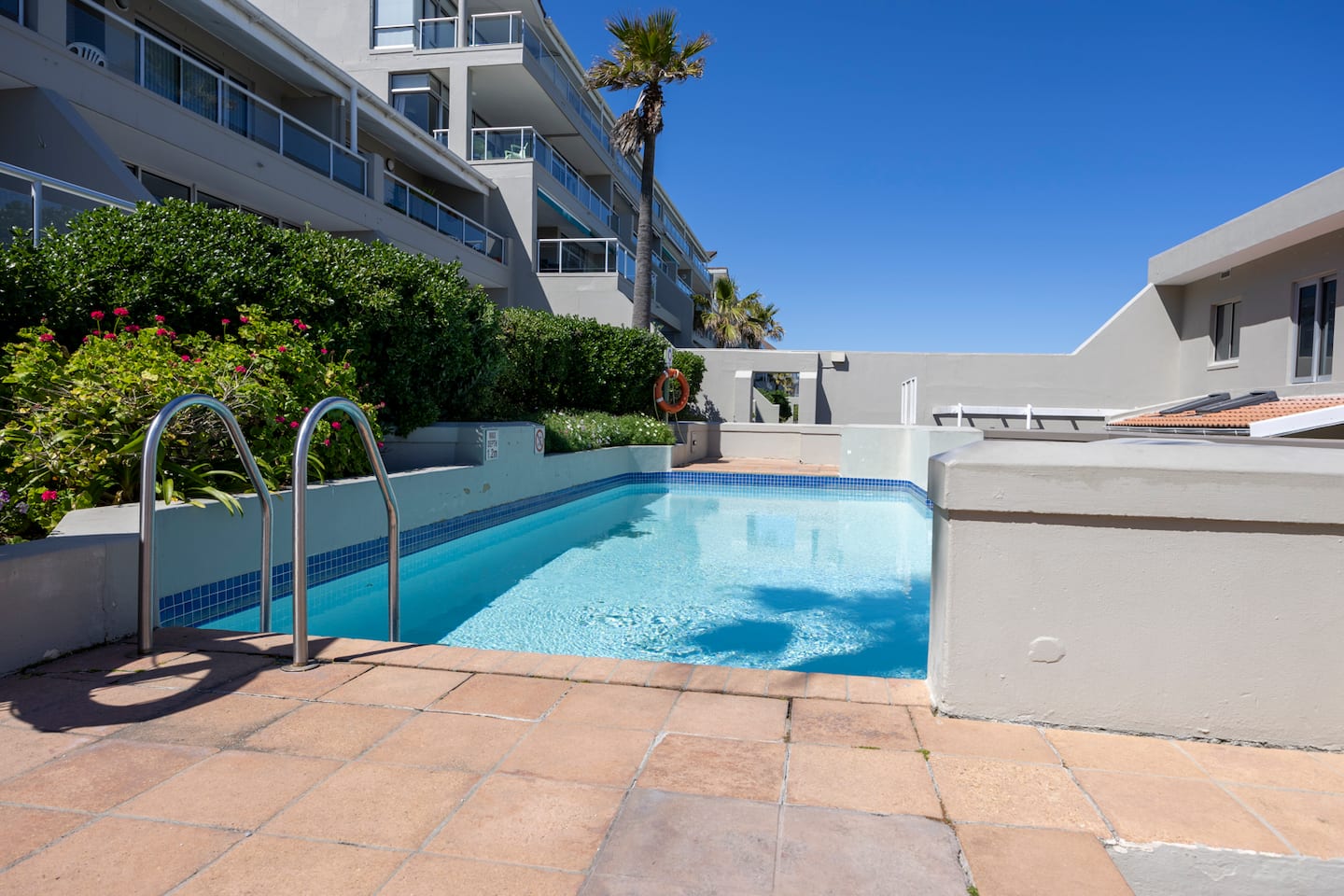 Communal swimming pool at Atlantic Seaview's Dolphin Beach Estate
